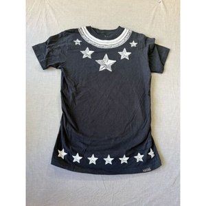 L.A.T.H.C. Shirt Women Medium Black Logo Short Sleeve Pullover Tee‎ Ladies.